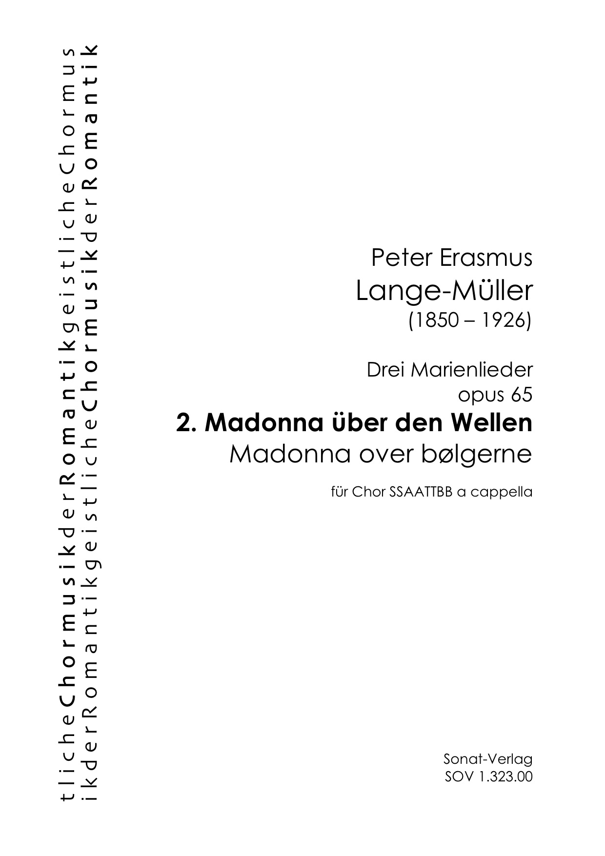 P. E. Lange-Müller: Madonna über den Wellen